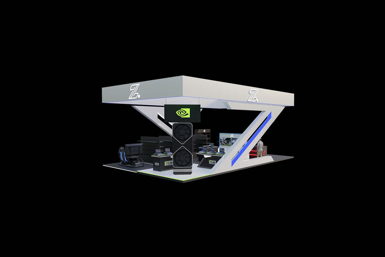 Z Gamex x Nvidia brand activation